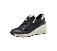 MARCO TOZZI Baskets basses or / noir, Taille 37