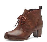 MARCO TOZZI Femme 2-25109-41 Bottines à Lacets, Cognac Comb, 37 EU