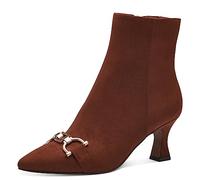 MARCO TOZZI Femme 2-25319-41 Bottines à Talons, Cognac, 39 EU