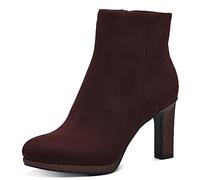 MARCO TOZZI Femme 2-25342-41 Talon botte, Peigne Bordeaux, 36 EU