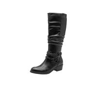 Marco Tozzi Femme 2-25503-45 Botte Tendance, Noir, 37 EU