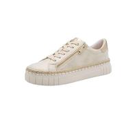MARCO TOZZI Femme Baskets Douce Feel Me Semelle Douce Doublure Moderne, Beige (Dune MET.Comb), 41 EU