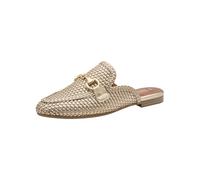 MARCO TOZZI Femme Chausson Sabot Stylé, métallique (Gold), 37 EU