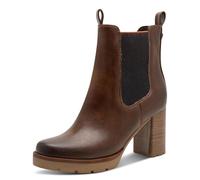 Marco Tozzi Femme Chelsea-Stiefel 2-25805-45 Botte Tendance, Cognac Comb, 37 EU
