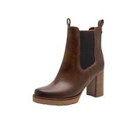 Marco Tozzi Femme Chelsea-Stiefel 2-25805-45 Botte Tendance, Cognac Comb, 39 EU