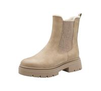 Marco Tozzi Femme Chelsea-Stiefel 2-26437-45 Botte Tendance, Beige, 37 EU