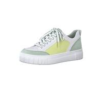 MARCO TOZZI Femme Damen 2-2-23703-20 Basket, Blanc (White/Mint C.), 37 EU