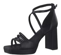 MARCO TOZZI Femme Damen 2-2-28356-30 Sandale à Talon, Noir (Black Comb), 41 EU