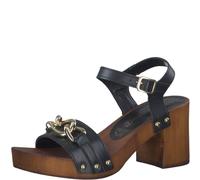 MARCO TOZZI Femme Damen 2-2-28362-20 Sandale à Talon, Noir, 38 EU