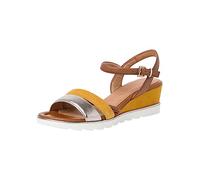 MARCO TOZZI Femme Damen 2-2-28724-20 Sandale cale, Saffron Comb, 37 EU