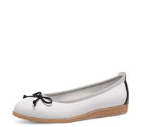 MARCO TOZZI Femme Damen Ballerinas 2-22120-44 Ballerines, White Black, 40 EU