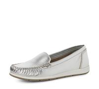 MARCO TOZZI Femme Damen Mokassin 2-24600-42 Mocassin, argenté, 39 EU