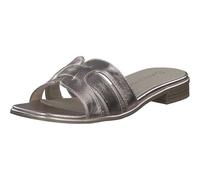 Marco Tozzi Femme Damen, Pantolette, Feel ME Fußbett, weiches Innenfutter,2-27152-42 Mule, Metallic, 40 EU