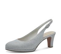 MARCO TOZZI Femme Damen Pumps 2-29603-44 Escarpins, argenté, 36 EU