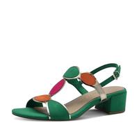 MARCO TOZZI Femme Damen Sandale 2-28230-42, Leaf Green COM, 37 EU