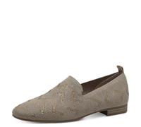 MARCO TOZZI Femme Damen Slipper 2-24302-44 Mocassin, Dune Metallic, 39 EU