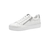 MARCO TOZZI Femme Damen Sneaker 2-23709-41 Basket, Blanc/Argent, 38 EU