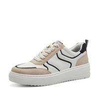 MARCO TOZZI Femme Damen Sneaker 2-23725-44 Basket, White Black, 40 EU