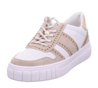 MARCO TOZZI Femme Damen, Sneaker, Feel ME Fußbett,Wechselfußbett, weiches Innenfutter, 2-23711-42 Basket, White Comb, 39 EU