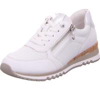 MARCO TOZZI Femme Damen, Sneaker, Feel ME Fußbett,Wechselfußbett, weiches Innenfutter, Vegan, 2-23782-41 Baskets Basses, White Comb, 38 EU