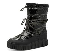 Marco Tozzi Femme Mode-Stiefel 2-26413-45 Botte Tendance, Peigne Noir, 37 EU