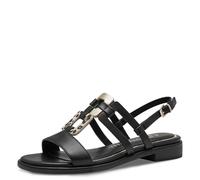 MARCO TOZZI Femme Sandale 2-28106-44, Noir/léopard, 39 EU