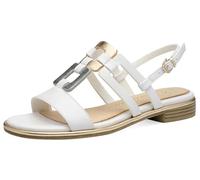 MARCO TOZZI Femme Sandale 2-28106-44, White Comb, 40 EU