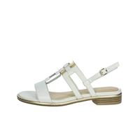 MARCO TOZZI Femme Sandale 2-28106-44, White Comb, 40 EU