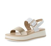 MARCO TOZZI Femme Sandale 2-28240-42, Blanc, 39 EU