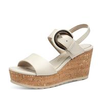 MARCO TOZZI Femme Sandale 2-28306-44, crème, 38 EU