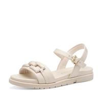 MARCO TOZZI Femme Sandale 2-28406-44, crème, 41 EU