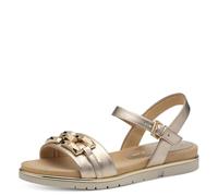 MARCO TOZZI Femme Sandale 2-28406-44, Platine, 38 EU