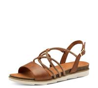 MARCO TOZZI Femme Sandale 2-28427-44, Cognac Comb, 38 EU