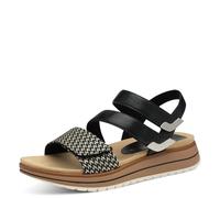 MARCO TOZZI Femme Sandale 2-28504-44, Noir/Comb, 37 EU