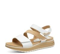 MARCO TOZZI Femme Sandale 2-28504-44, White Comb, 41 EU
