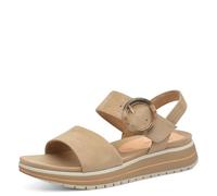 MARCO TOZZI Femme Sandale 2-28507-44, Biscuit, 39 EU