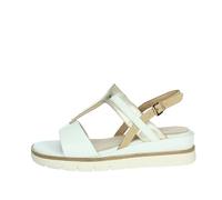 MARCO TOZZI Femme Sandale 2-28711-44, Blanc, 39 EU