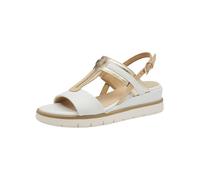 MARCO TOZZI Femme Sandale 2-28711-44, Blanc, 39 EU
