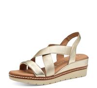 MARCO TOZZI Femme Sandale 2-28721-42, Or, 36 EU