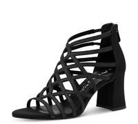 MARCO TOZZI Femme Sandale mit Absatz 2-28384-44 Talon, Noir, 38 EU