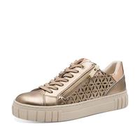 MARCO TOZZI Femme Sneaker 2-23701-42 Basket, Peigne doré foncé, 39 EU