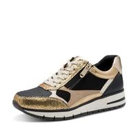 MARCO TOZZI Femme Sneaker 2-23744-45 Basket, Peigne Noir, 40 EU