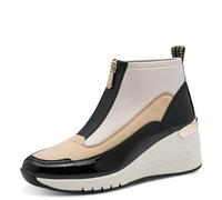 MARCO TOZZI Femme Sneaker 2-24714-45 Basket, Noir crème, 41 EU