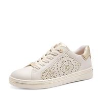 MARCO TOZZI Femmes Baskets Feel Me doux Semelle amovible Doublure douce Élastique, beige (CREAM COMB), 39 EU