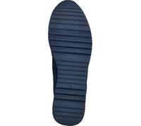 MARCO TOZZI Femmes Chaussures à lacets aspect liège Baskets fermeture éclair 2-23781-41, Taille:37 EU, Couleur:Bleu