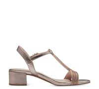 MARCO TOZZI Femmes Sandales T-Step Talon bloc Pierres scintillantes 2-28233-42, Taille:38 EU, Couleur:Rose