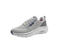 MARCO TOZZI Homme Baskets léger Semelle Amovible optimale Répartition du Poids élastique Laçage Moderne, Gris (Grey), 44 EU