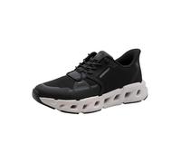 MARCO TOZZI Homme Baskets Semelle Amovible léger élastique Laçage Stylé, Noir (Black), 45 EU