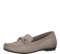 MARCO TOZZI Mocassin en Cuir Souple Feel Me 2-24203-42 pour Femme, Nubuck poudré, 40 EU