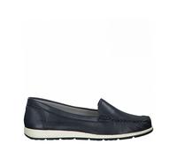 Marco Tozzi - Mocassins Bleu Marine avec Semelle EVA - Femme - Chaussures - Bleu - Taille: 39 EU
